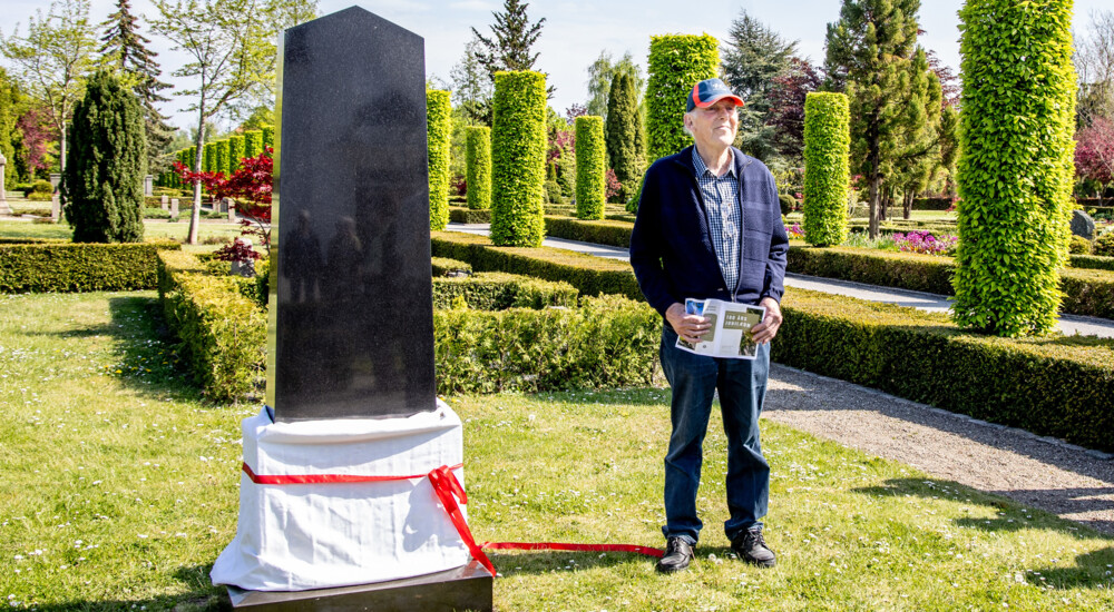 Afsløring af jubilæumssten Kurt Edvardsen