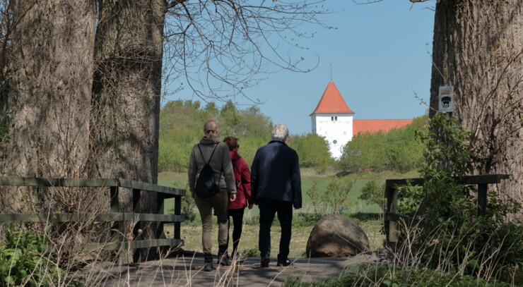 Kirkevandring ved Holeby Kirke